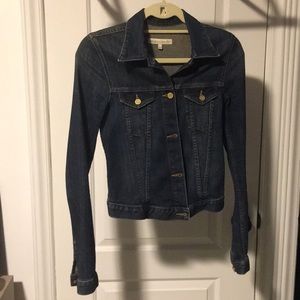 Joie fitted jean jacket xs